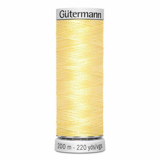GÜTERMANN Dekor Rayon Thread 200 m - Yellow405