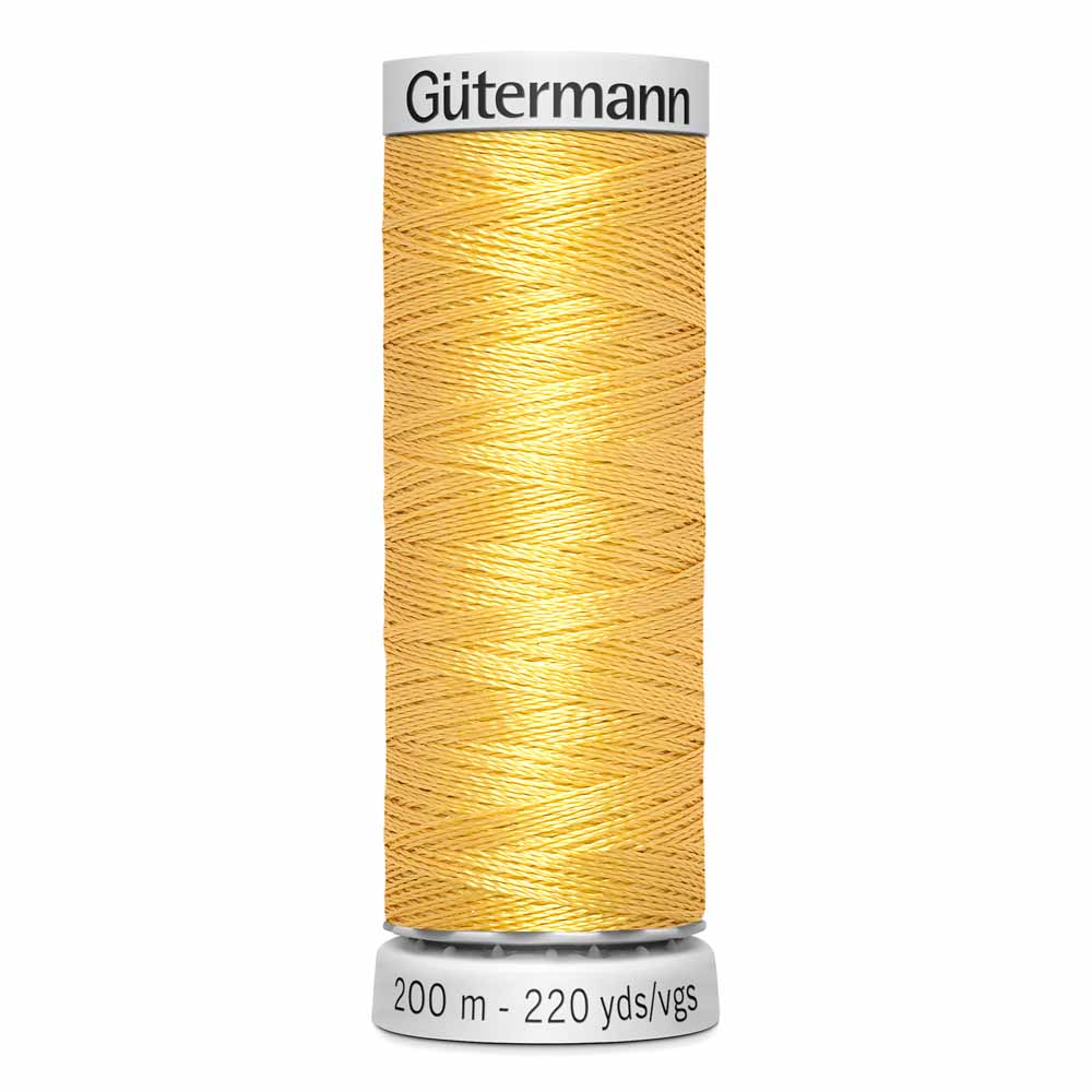 GÜTERMANN Dekor Rayon Thread 200 m - Yellow Corn
