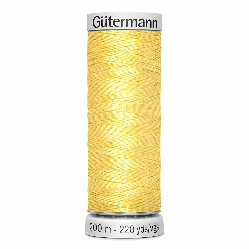 GÜTERMANN Dekor Rayon Thread 200 m - Bright Yellow
