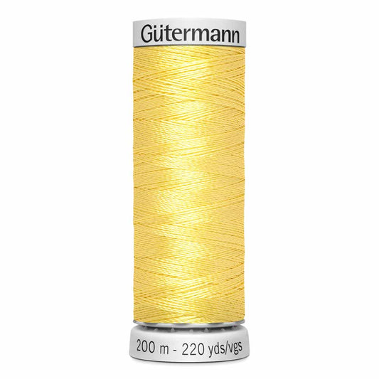 GÜTERMANN Dekor Rayon Thread 200 m - Bright Yellow