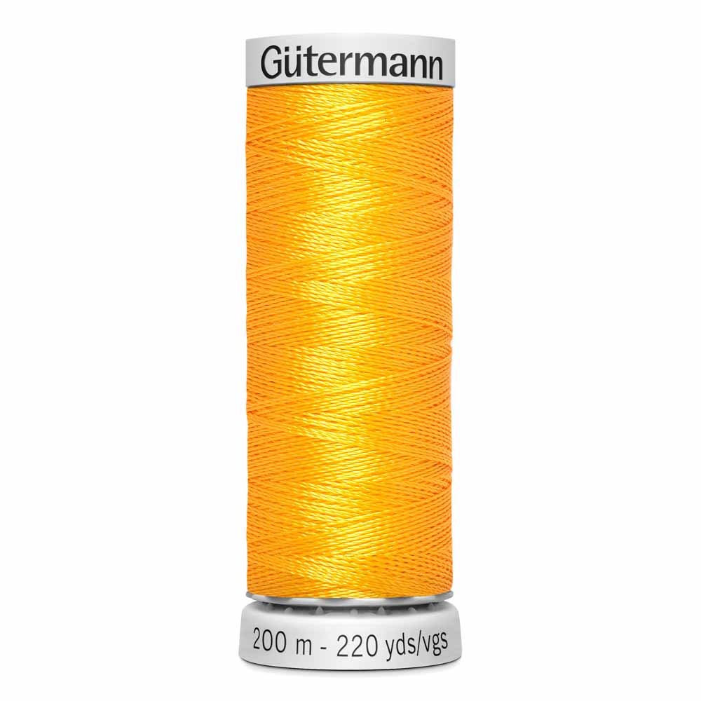 GÜTERMANN Dekor Rayon Thread 200 m - Goldenrod
