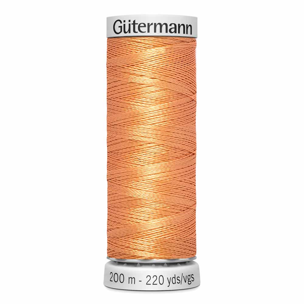 GÜTERMANN Dekor Rayon Thread 200 m - Peach Pie