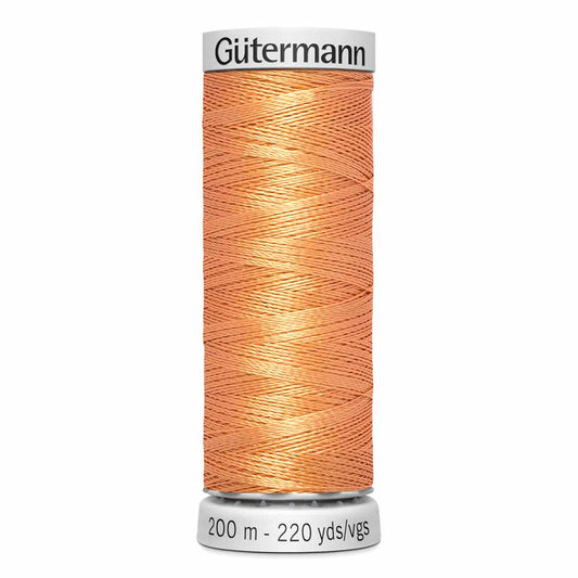 GÜTERMANN Dekor Rayon Thread 200 m - Peach Pie