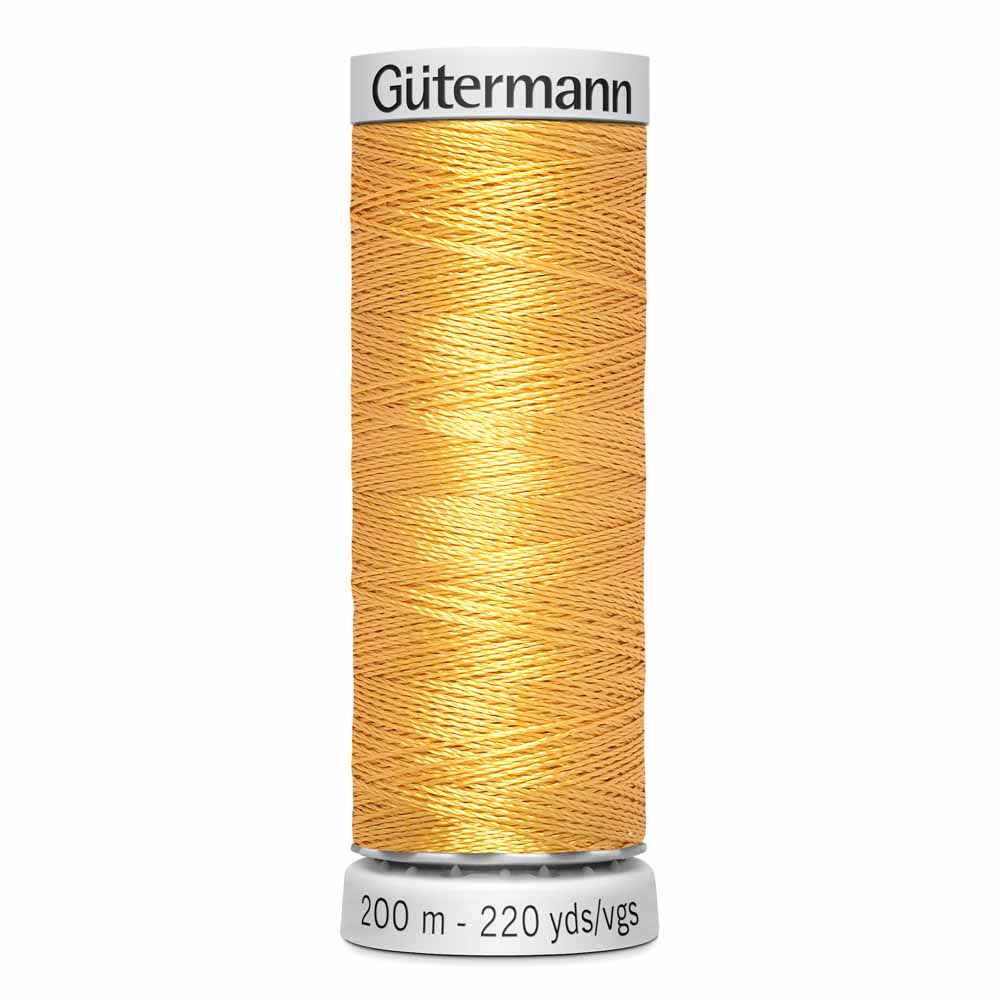GÜTERMANN Dekor Rayon Thread 200 m - Dark Maize