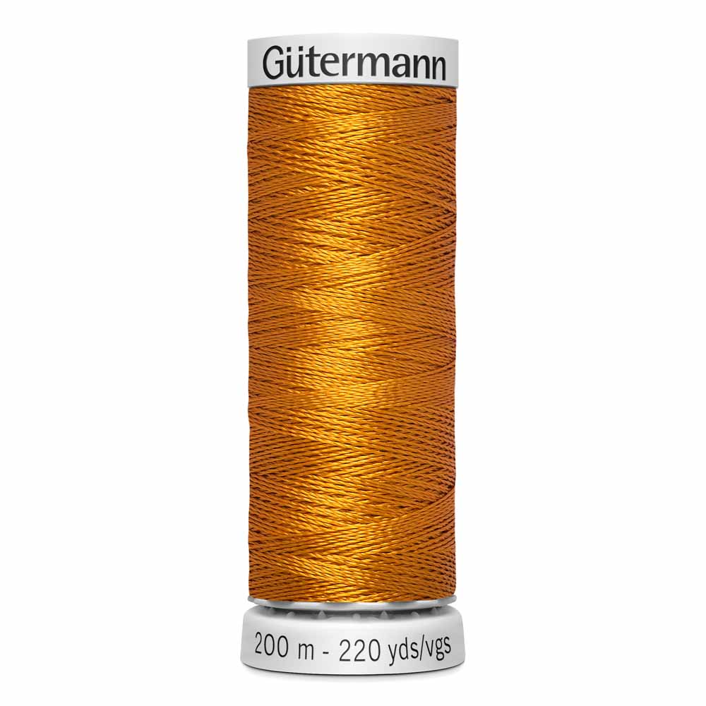 GÜTERMANN Dekor Rayon Thread 200 m - Burnt Orange