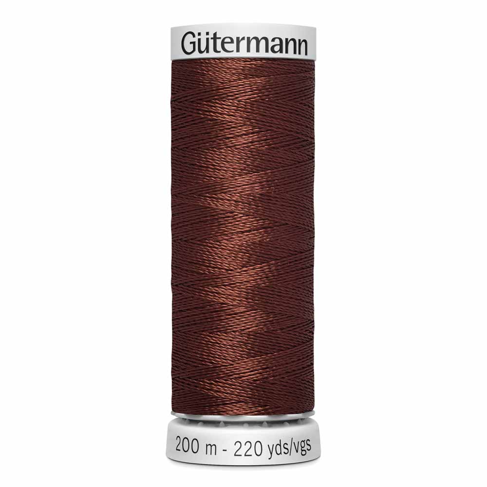 GÜTERMANN Dekor Rayon Thread 200 m - Rich Coffee