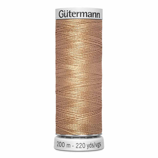 GÜTERMANN Dekor Rayon Thread 200 m - Hazelnut
