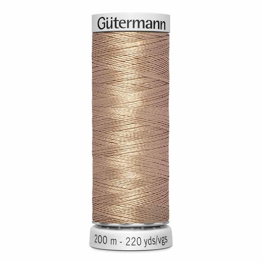 GÜTERMANN Dekor Rayon Thread 200 m - Linen