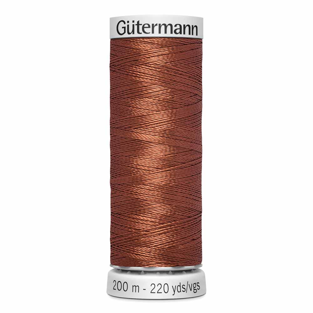 GÜTERMANN Dekor Rayon Thread 200 m - Firebrick