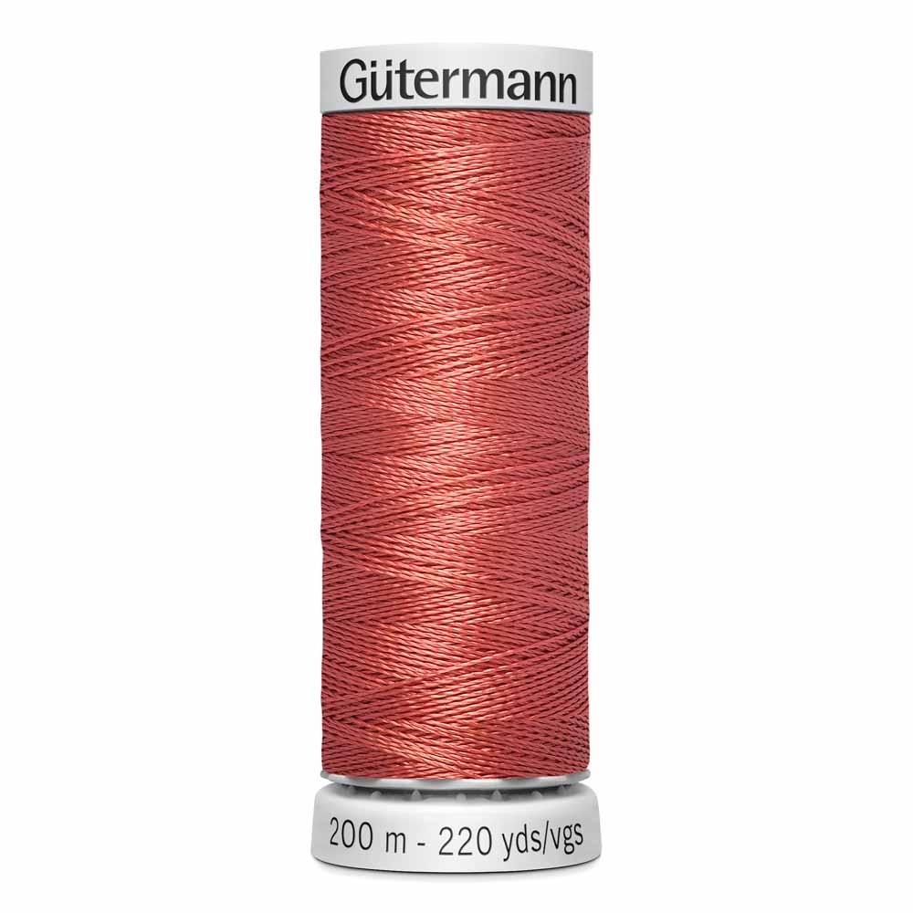 GÜTERMANN Dekor Rayon Thread 200 m - Terra Cotta