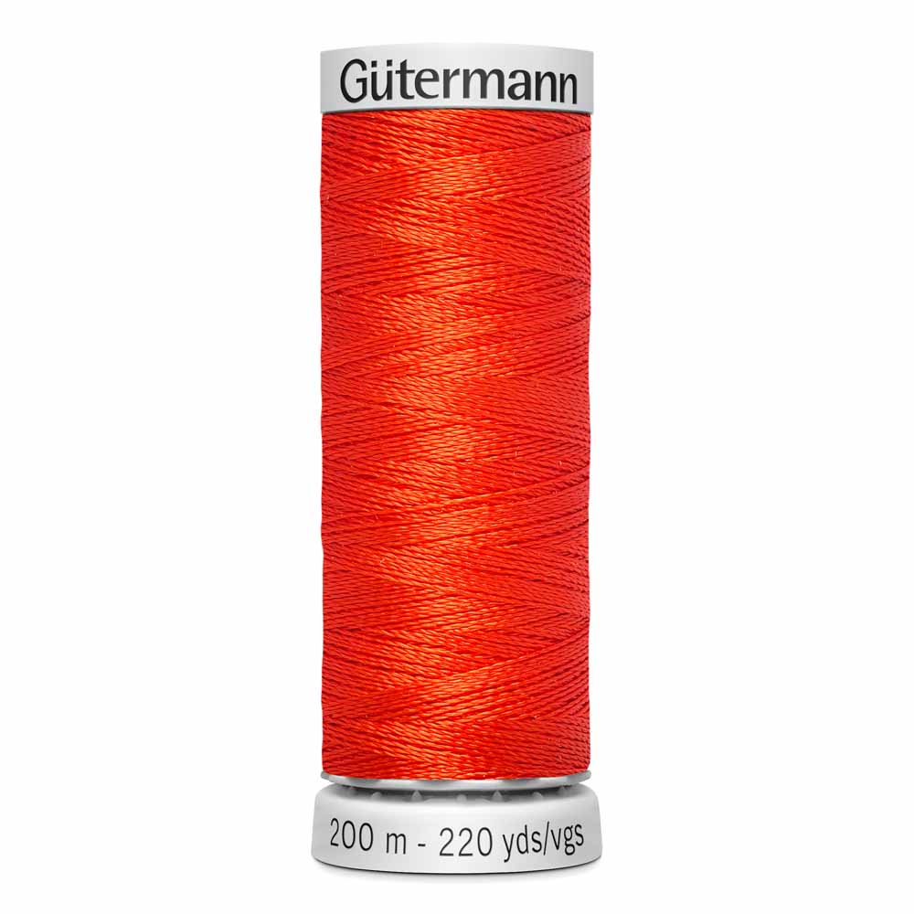 GÜTERMANN Dekor Rayon Thread 200 m - Very Orange