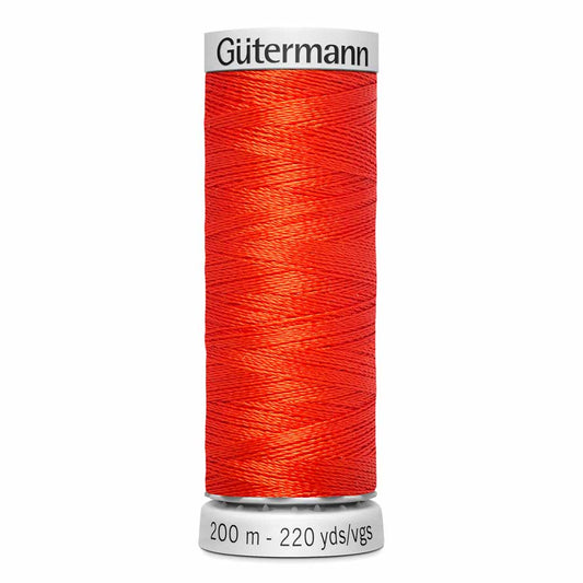 GÜTERMANN Dekor Rayon Thread 200 m - Very Orange