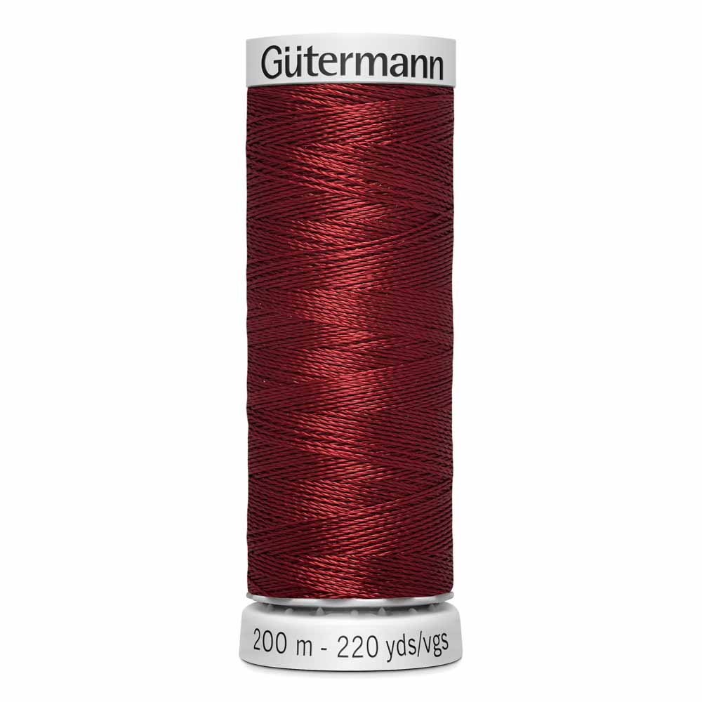 GÜTERMANN Dekor Rayon Thread 200 m - Burgundy