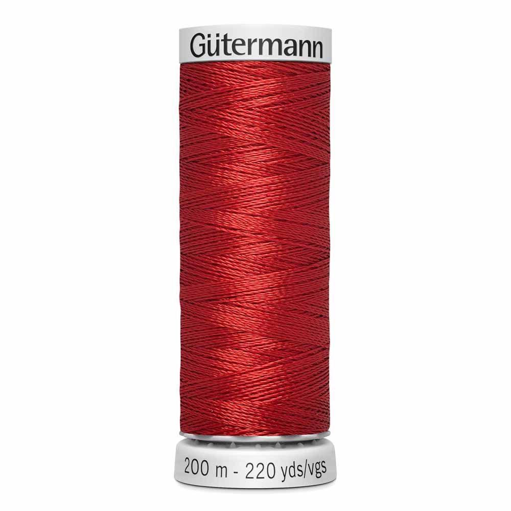 GÜTERMANN Dekor Rayon Thread 200 m - Dark Red