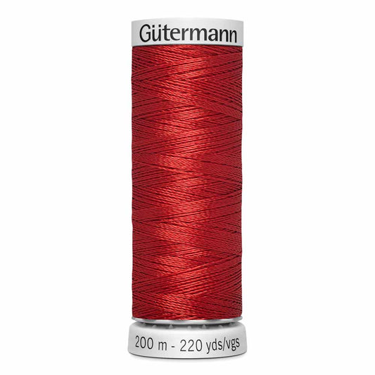 GÜTERMANN Dekor Rayon Thread 200 m - Dark Red