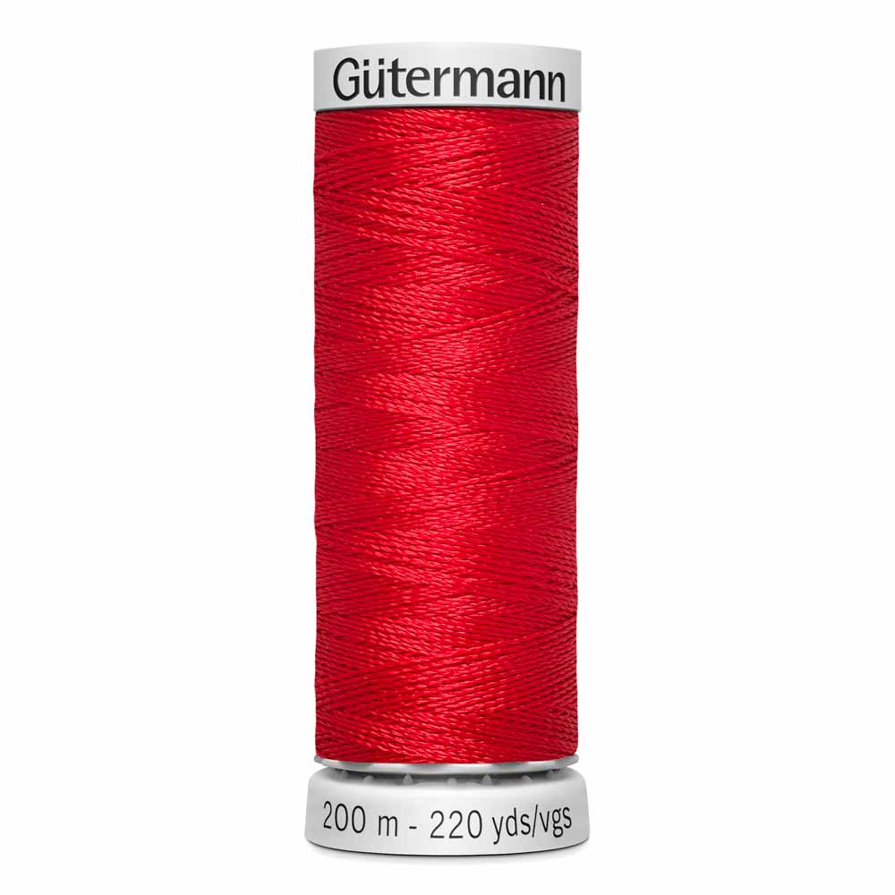GÜTERMANN Dekor Rayon Thread 200 m - Tomato Red