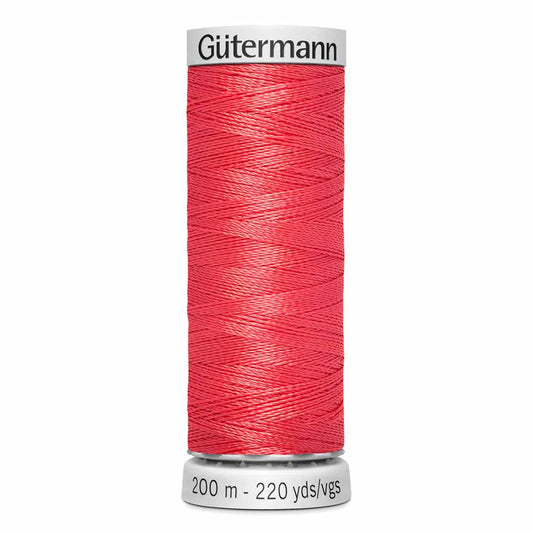 GÜTERMANN Dekor Rayon Thread 200 m - Lt Poppy Red