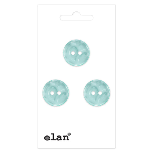 ELAN 2-Hole Sew-Through Button 15 Mm 3 Count