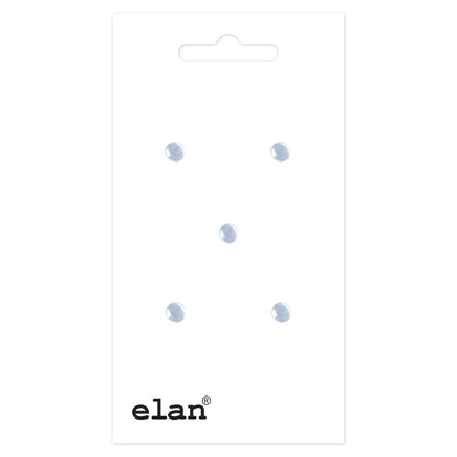 ELAN Shank Button 7 mm (1/4 in), 5 Count