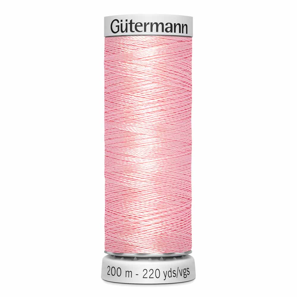 GÜTERMANN Dekor Rayon Thread 200m - Shade of Pink