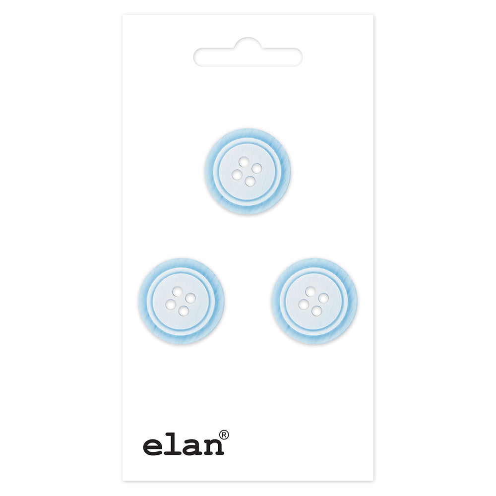 ELAN 4 Hole Sew-Through Button 15 mm (5/8 in) 3-Count