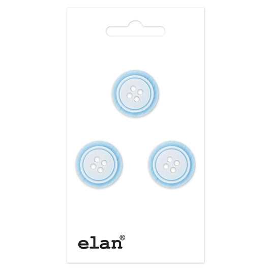 ELAN 4 Hole Sew-Through Button 15 mm (5/8 in) 3-Count
