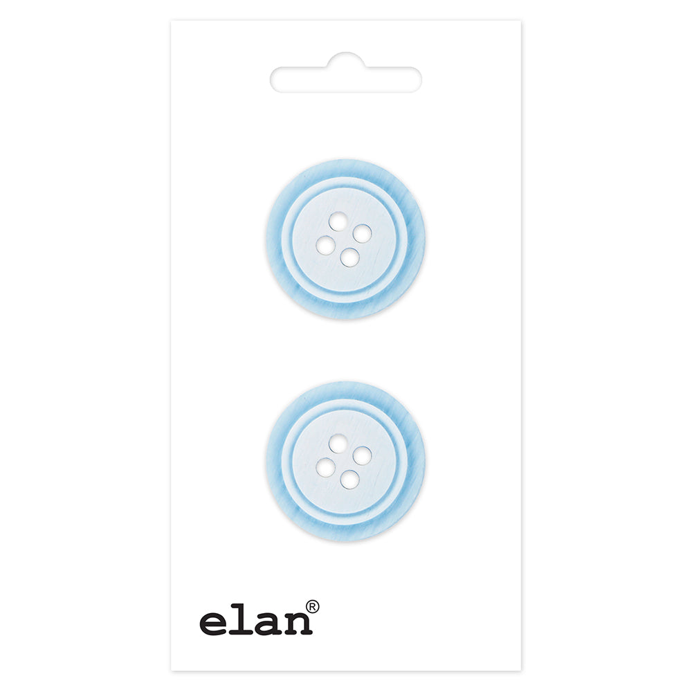ELAN 4 Hole Sew-Through Button 20 mm (3/4 in) 2-Count
