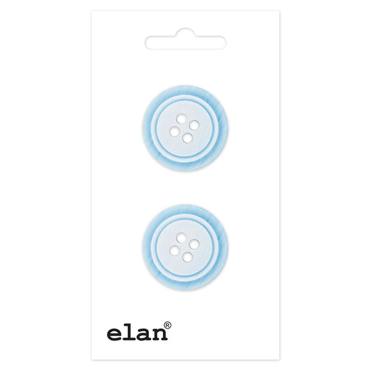 ELAN 4 Hole Sew-Through Button 20 mm (3/4 in) 2-Count