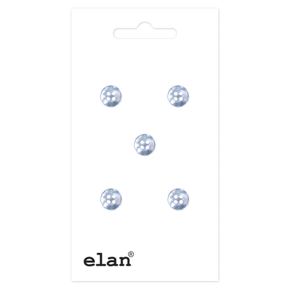 ELAN 4 Hole Button 12 mm (1/2 in), 5 Count