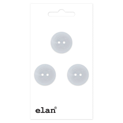 ELAN 2 Hole Sew-Through Button 15 mm (5/8 in) 3-Count