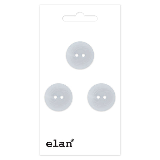 ELAN 2 Hole Sew-Through Button 15 mm (5/8 in) 3-Count