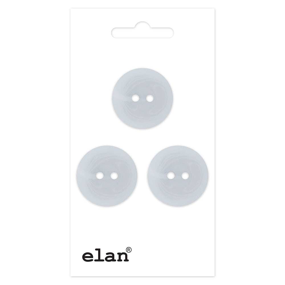 ELAN 2 Hole Sew-Through Button 18 mm (3/4 in) 3-Count