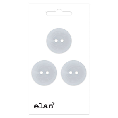 ELAN 2 Hole Sew-Through Button 18 mm (3/4 in) 3-Count
