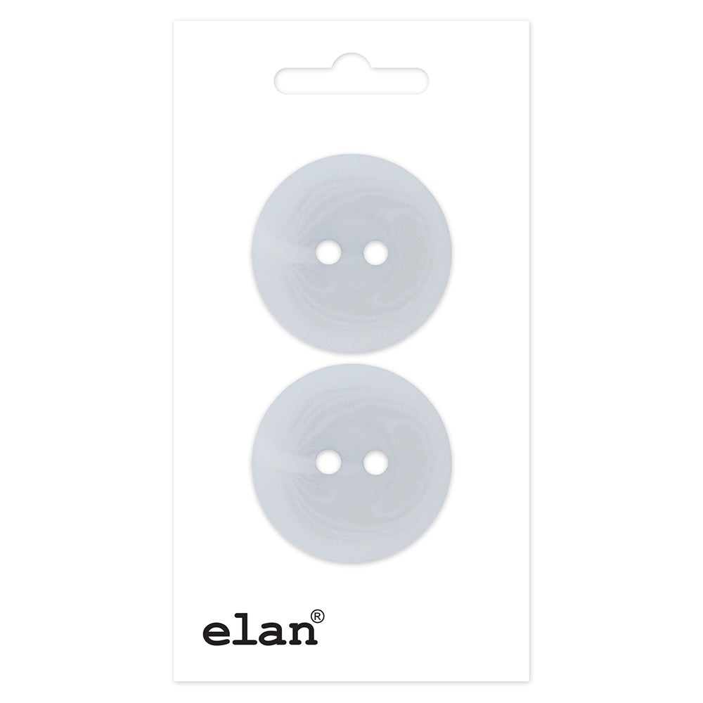 ELAN 2 Hole Sew-Through Button 23 mm (7/8 in) 2-Count