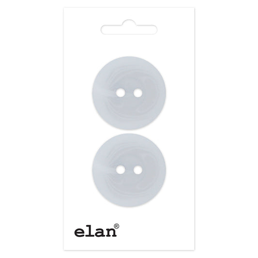 ELAN 2 Hole Sew-Through Button 23 mm (7/8 in) 2-Count