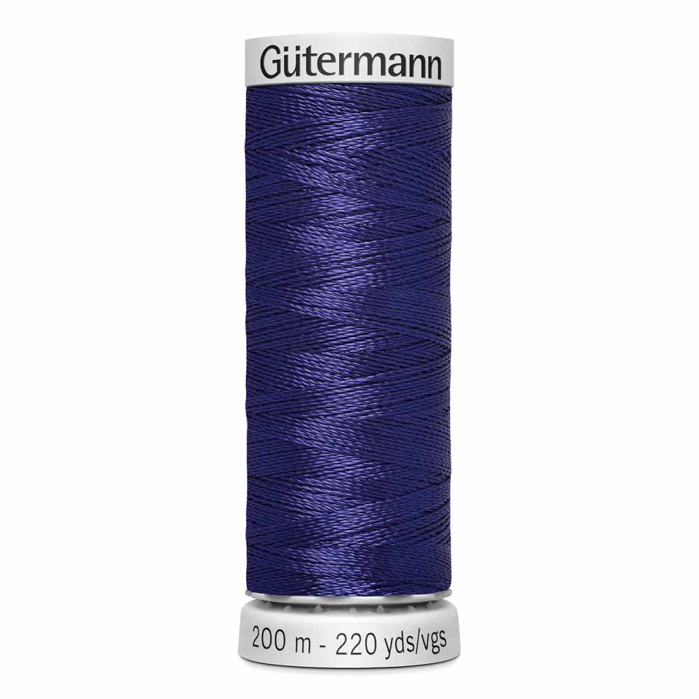 GÜTERMANN Dekor Rayon Thread 200m - Dark Purple