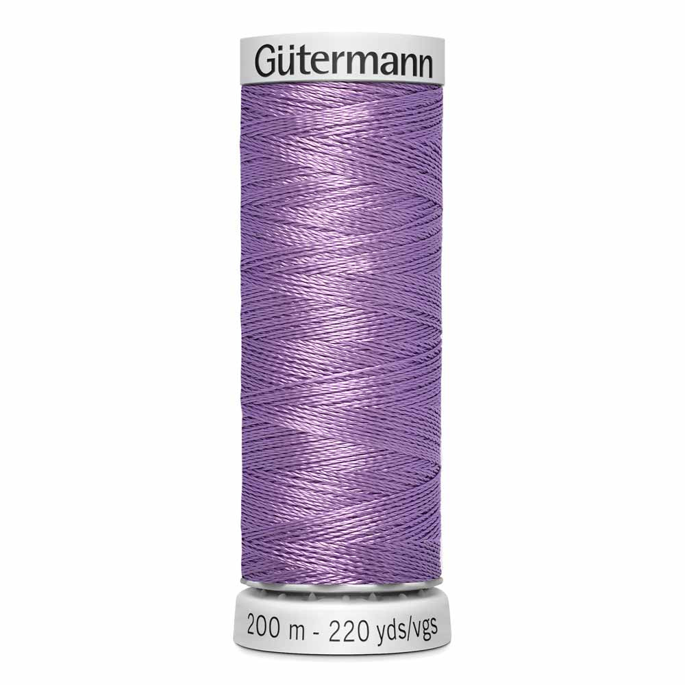 GÜTERMANN Dekor Rayon Thread 200m - Dark Lilac