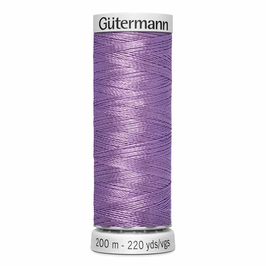 GÜTERMANN Dekor Rayon Thread 200m - Dark Lilac