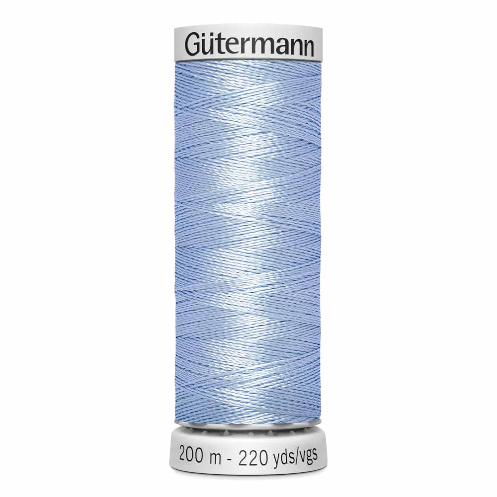 GÜTERMANN Dekor Rayon Thread 200m - Oriental Blue