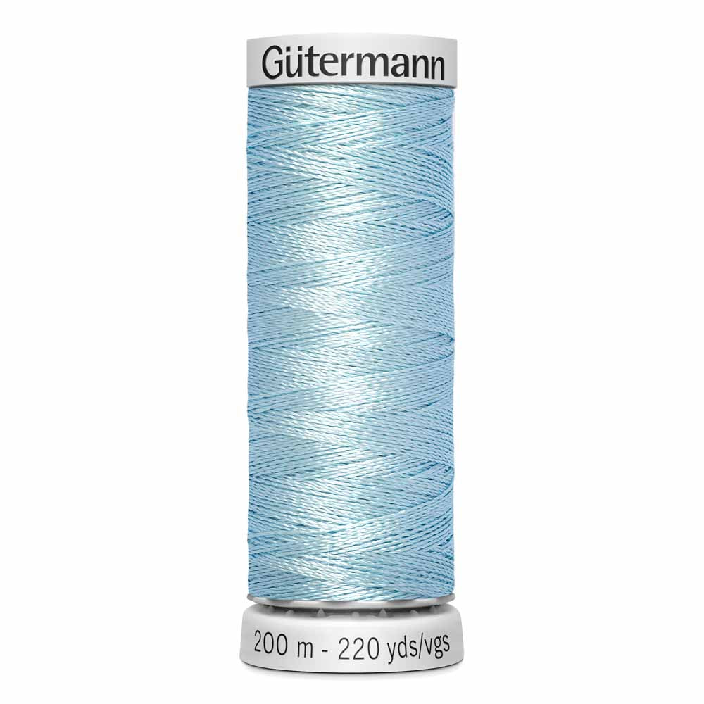 GÜTERMANN Dekor Rayon Thread 200m - Light Blue