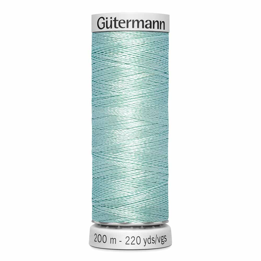 GÜTERMANN Dekor Rayon Thread 200m - Aqua Shimmer
