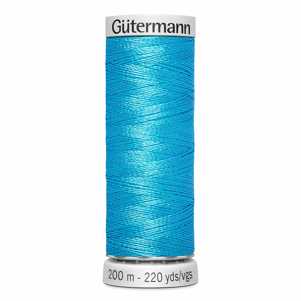 GÜTERMANN Dekor Rayon Thread 200m - Blue