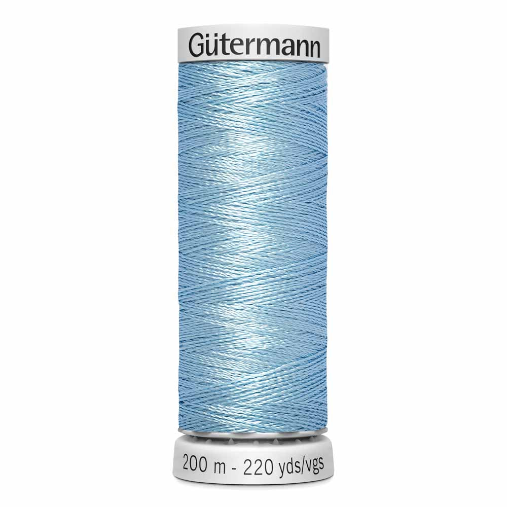 GÜTERMANN Dekor Rayon Thread 200m - Sky Blue