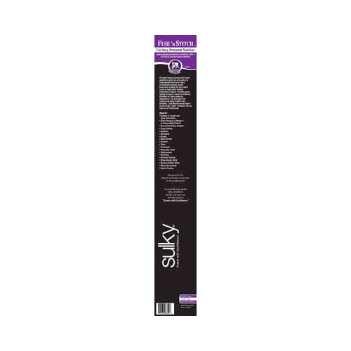 SULKY Fuse 'n Stitch Heavyweight Fusible Stabilizer 20 in x 5 yd White Roll