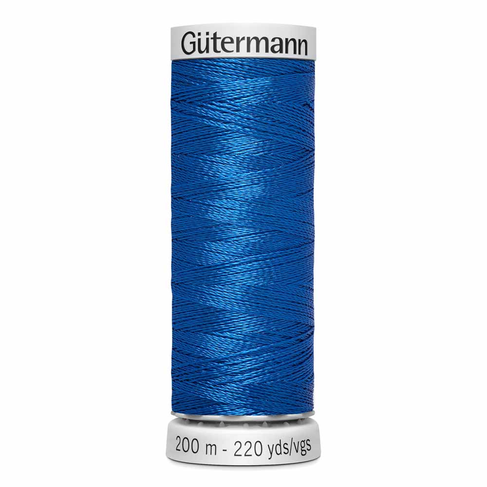GÜTERMANN Dekor Rayon Thread 200m - Pretty Blue