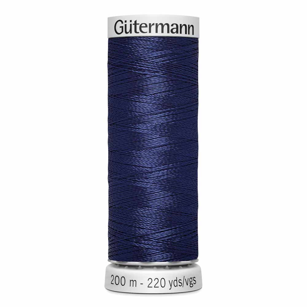 GÜTERMANN Dekor Rayon Thread 200 m - Medium Navy