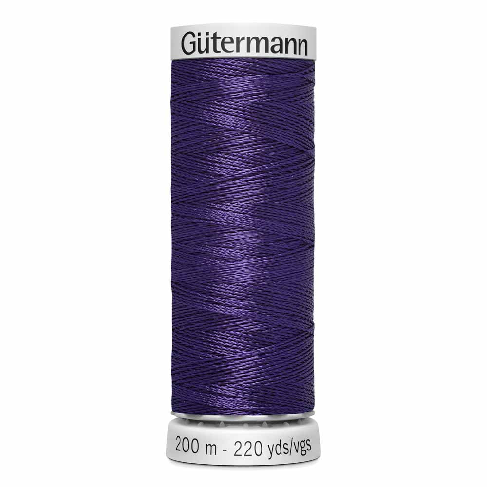 GÜTERMANN Dekor Rayon Thread 200 m - Medium Dark Navy