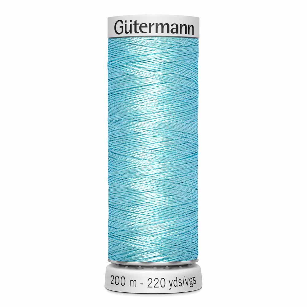 GÜTERMANN Dekor Rayon Thread 200 m - Cornflower Blue