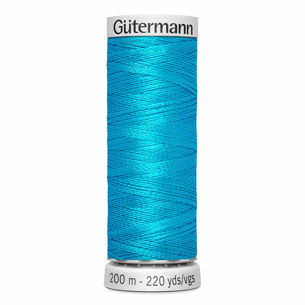 GÜTERMANN Dekor Rayon Thread 200 m - Azure