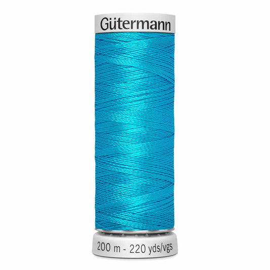 GÜTERMANN Dekor Rayon Thread 200 m - Azure